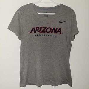 Nike Dri-Fit Arizona Basketball Short Sleeve Shirt Women's Size Large Wildcats